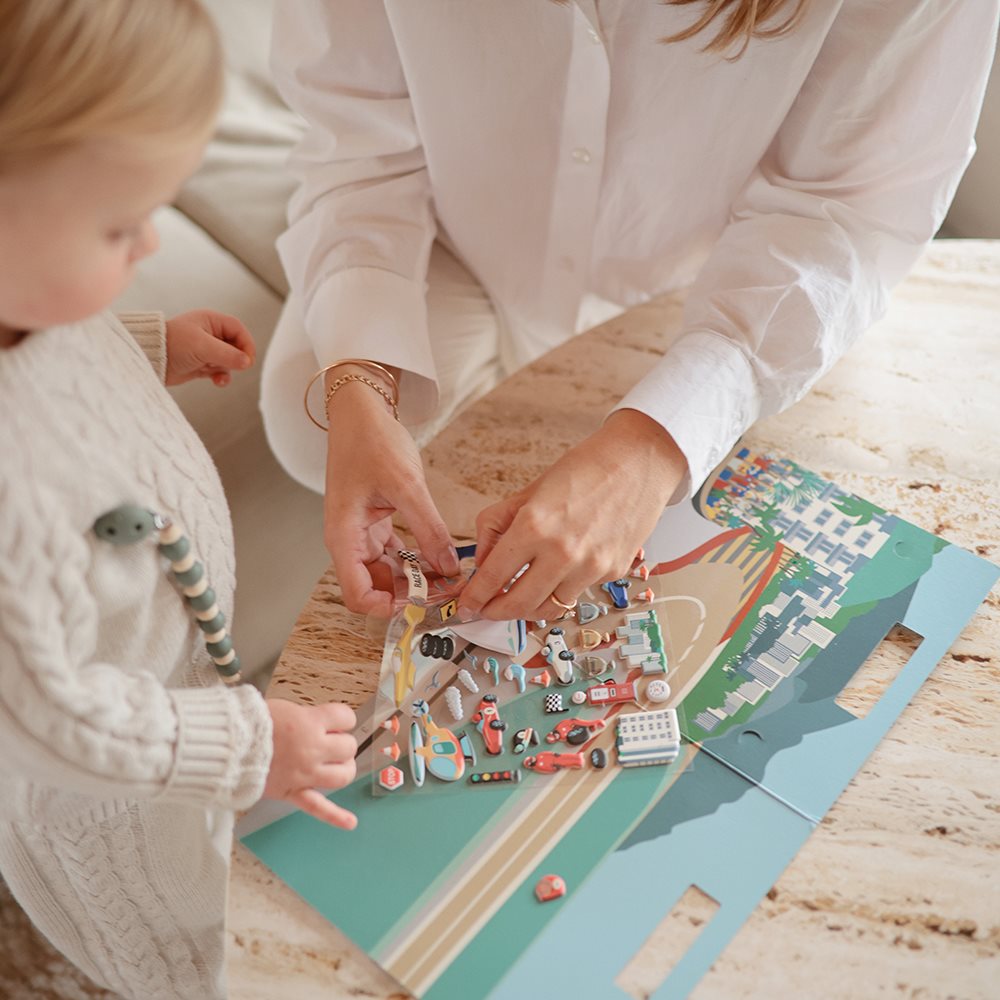 Mushie Reusable Sticker Set