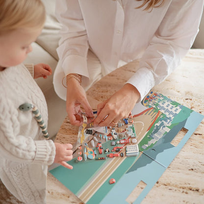 Mushie Reusable Sticker Set - Motherhood
