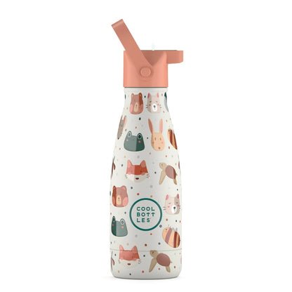 Cool Bottles - Kids Triple-Insulated Water Bottle - Pet Lover 260ml