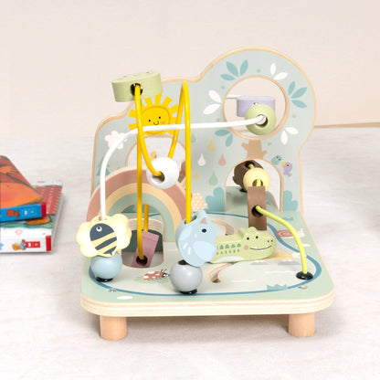 TookyToy - Forest Bead Maze - Wooden Fine Motor Activity Toy