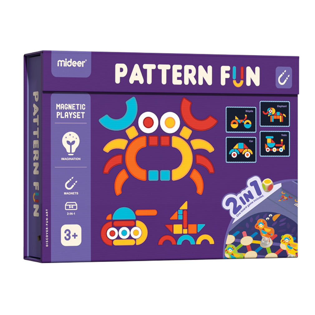 Mideer - Magnetic Imagination Puzzle Box with Activity Cards