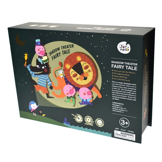 Jar Meló - Children's Fairy Tale Storybook Torch with Shadow Puppets - 5 Stories