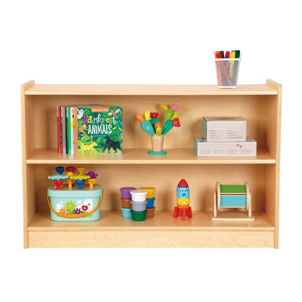 TookyToy - Wooden Shelf and Toy Storage for Kids Room: Plywood 60x114cm