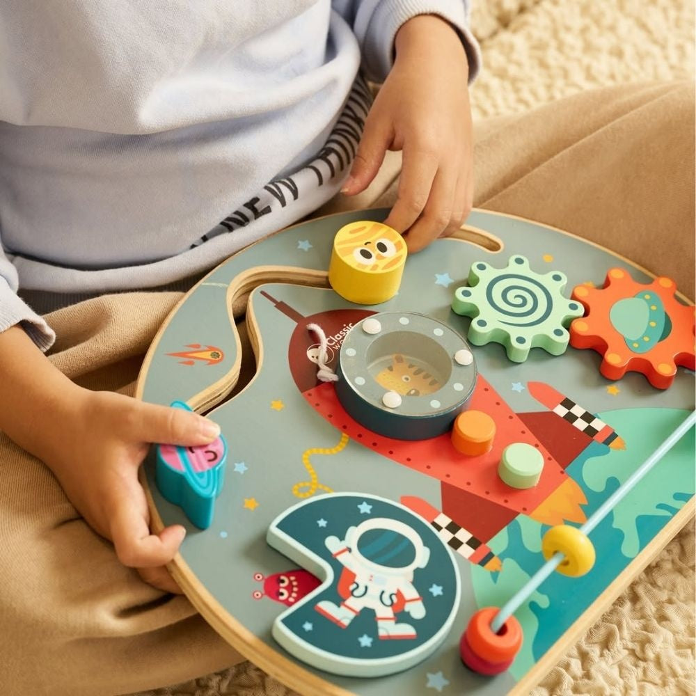 Classic World - Rocket Busy Board Play Set