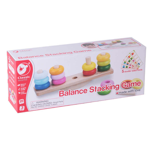 Classic World - Balance Stacking Game - 26pcs - Motherhood