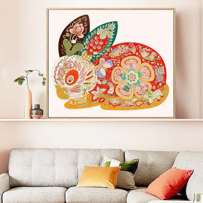 Mideer - Arist Shaped 188 Piece Puzzle Rabbit