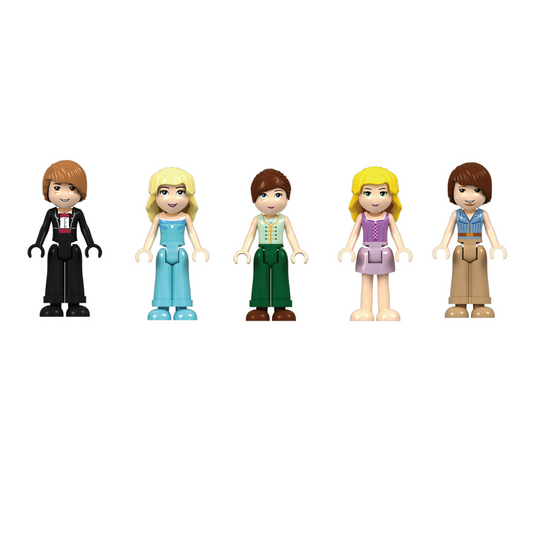 Cogo - Building Block Set - Fairytale Dream Winter Castle - 928 Pieces