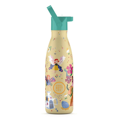 Cool Bottles - Kids Triple-Insulated Water Bottle - Magical Fairies 350ml
