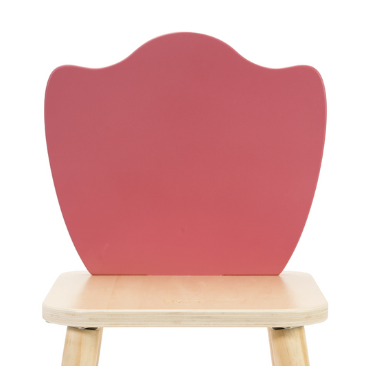 Classic World - Wooden Kids Grace Chair - Tulip - 28 x 28 x 48.9 cm