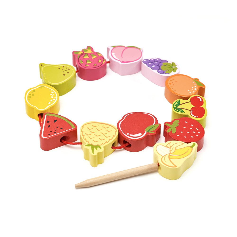 Classic World - Lacing Beads - Fruit - 13pcs