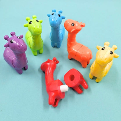 Mingli Toys - Mix, Match & Connect Giraffes - Educational Toy - 6 Pieces