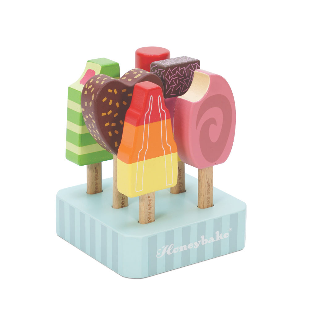 Le Toy Van - Wooden Ice Lollies Popsicles - 7pcs