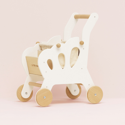 Le Toy Van - Wooden Shopping Grocery Trolley & Bag