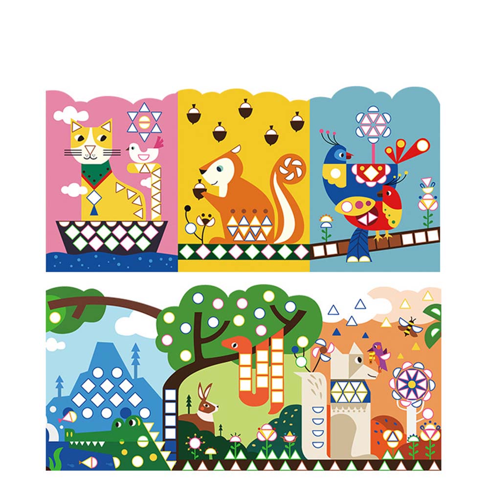 Mideer - Sticker Activity Set - Animal Series