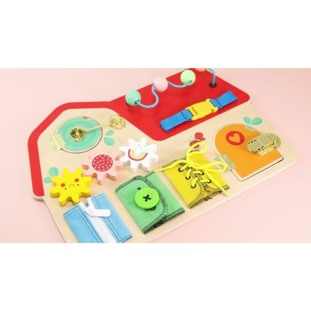 TookyToy - Wooden Busy Board