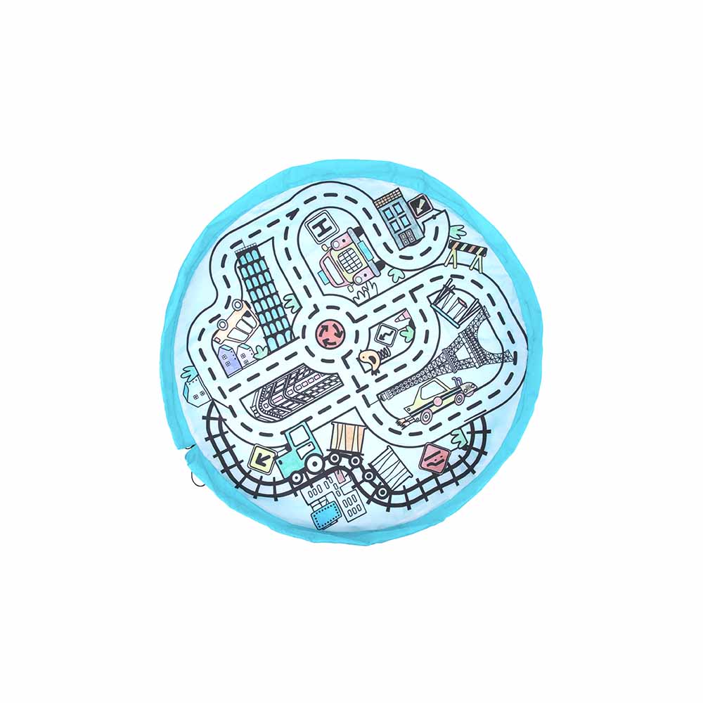TookyToy - 3 In 1 Play Mat - The Cities