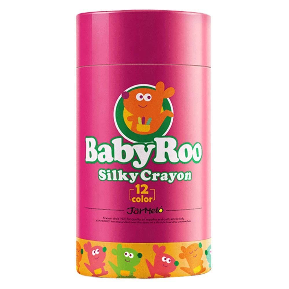 Jar Meló - Twistable Silky Crayons - Washable - 12 Colours