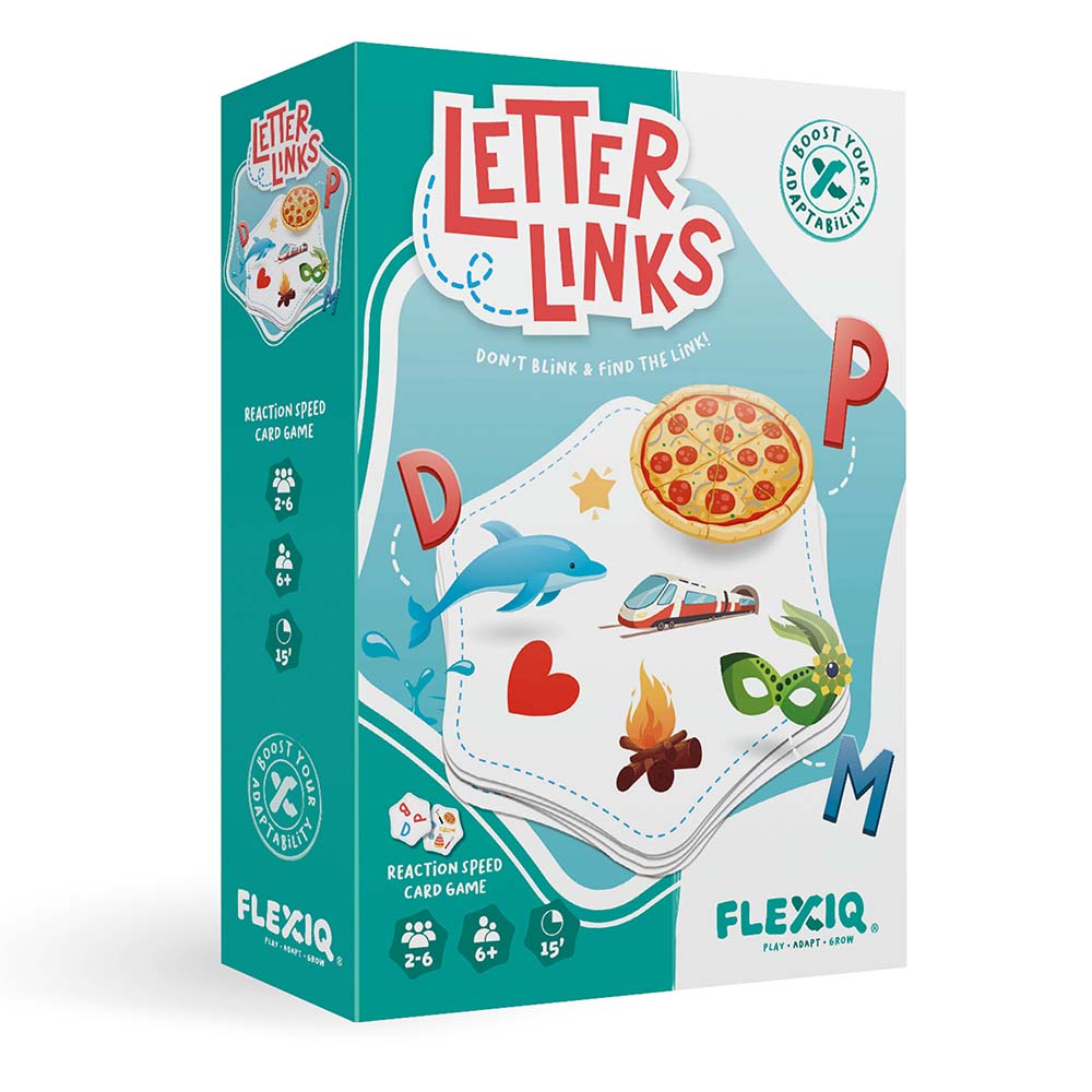 FlexiQ - Letter Links Educational Family Game
