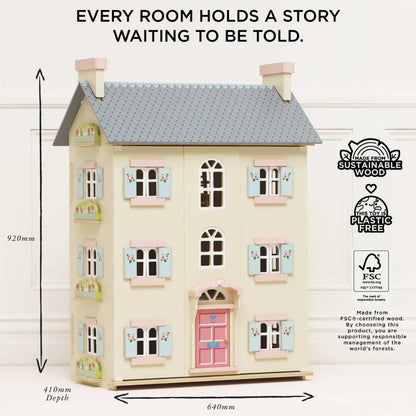 Le Toy Van - Cherry Tree Hall Wooden Dolls House