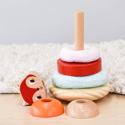 TookyToy - Fox Stacking Tower Activity Toy