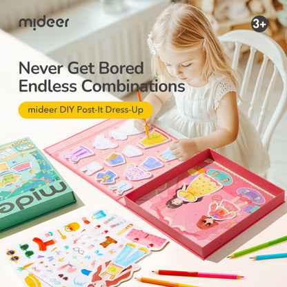 Mideer - Dress-Up Collage Arts & Crafts Set: Sweetheart