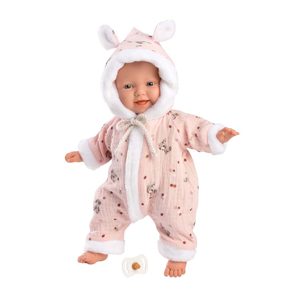 Llorens - Baby Boy Doll With Clothing And Accessories: Mini Baby Girl Soft - 32cm