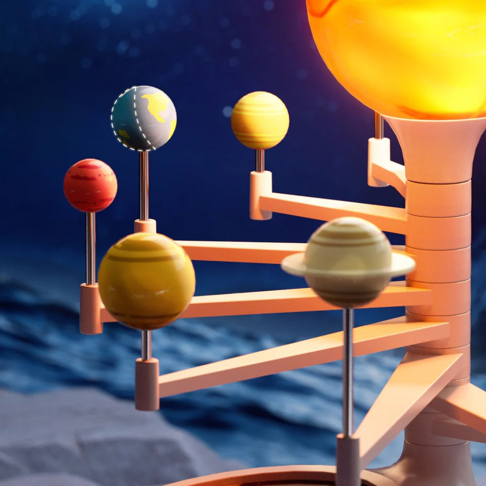 TopBright - 3D Solar System Model with Motorised Planets and Ceiling Projector