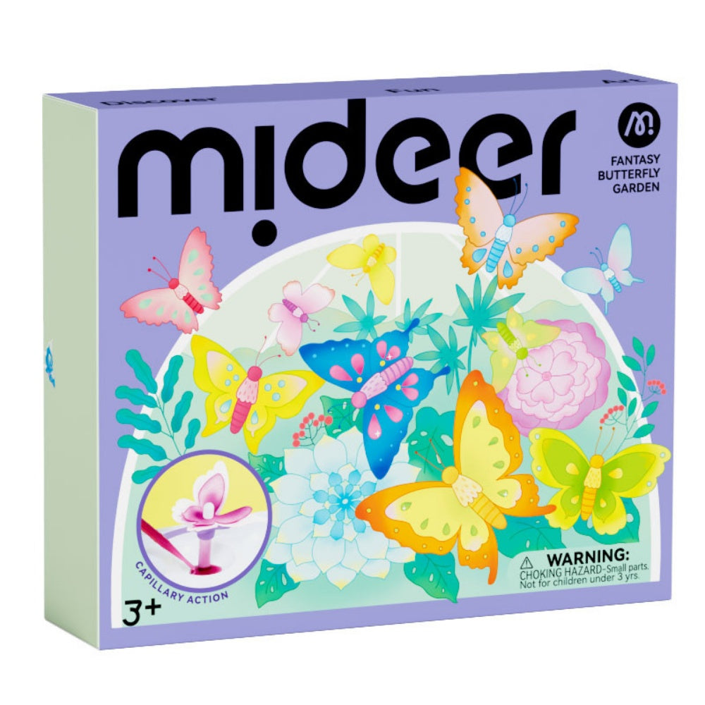 Mideer - Paper Butterly Craft Kit - Creative Arts & Crafts Set