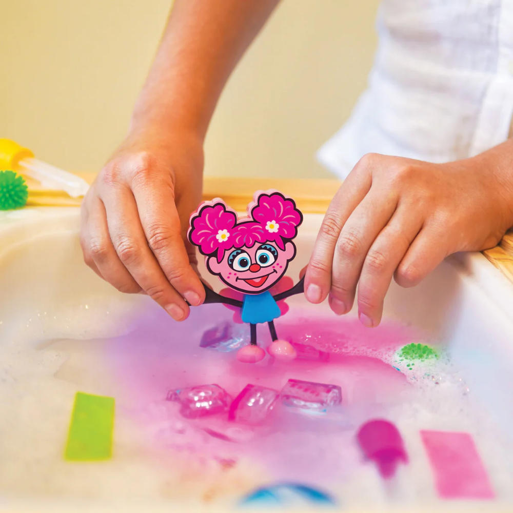 Glo Pals - Water Activated Light-Up Sensory Toys - Abby Sesame Street