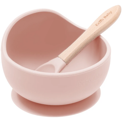 Echo Baby Silicone Suction Bowl and Spoon Set