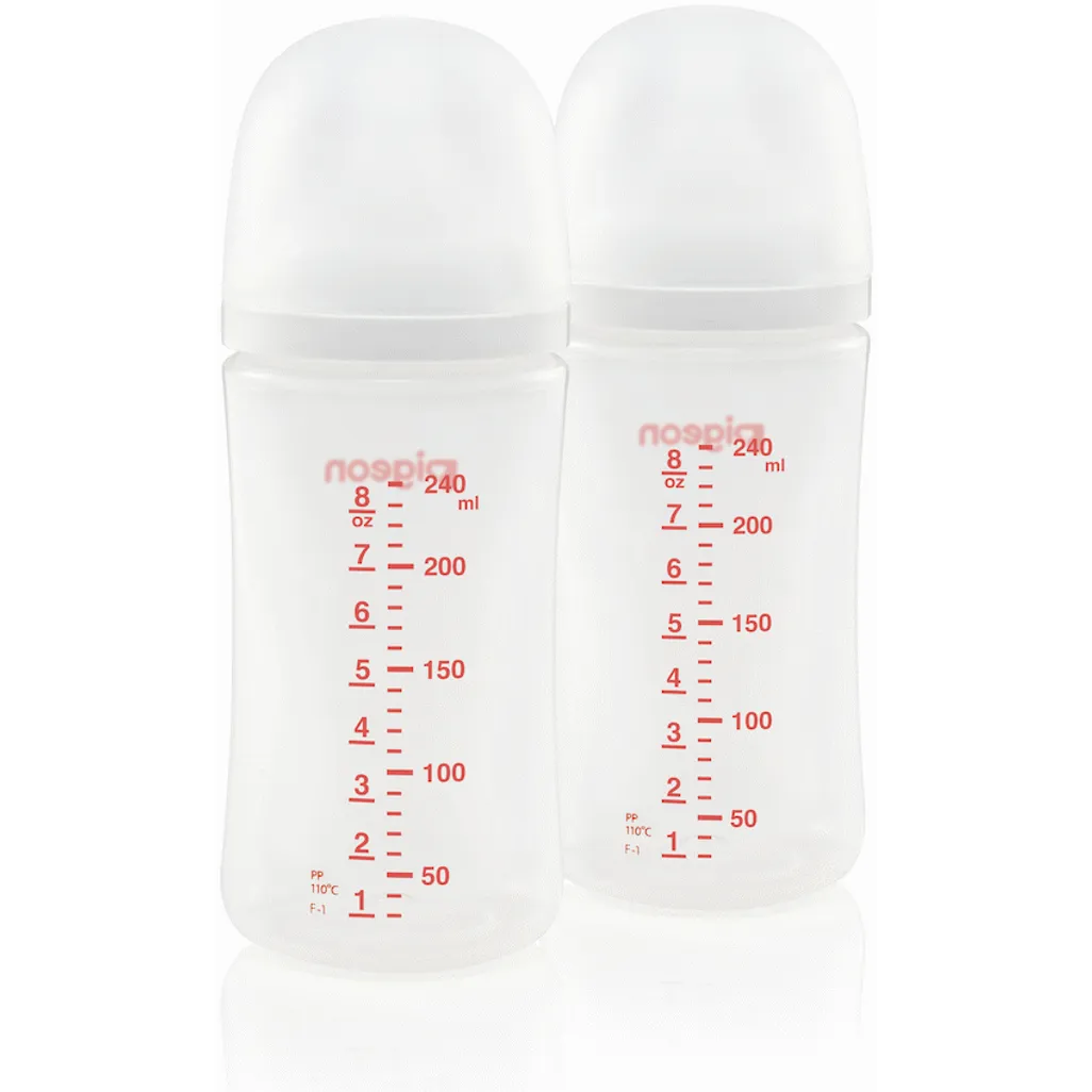 Pigeon SofTouch Nursing Bottle - Twin Pack