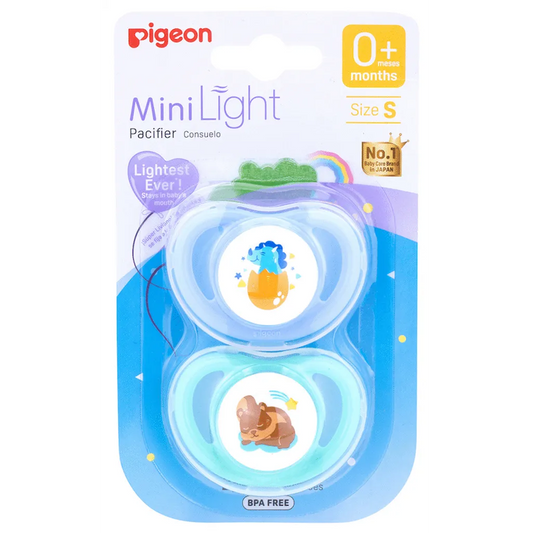 Pigeon - Minilight Pacifier (2 Pc) S