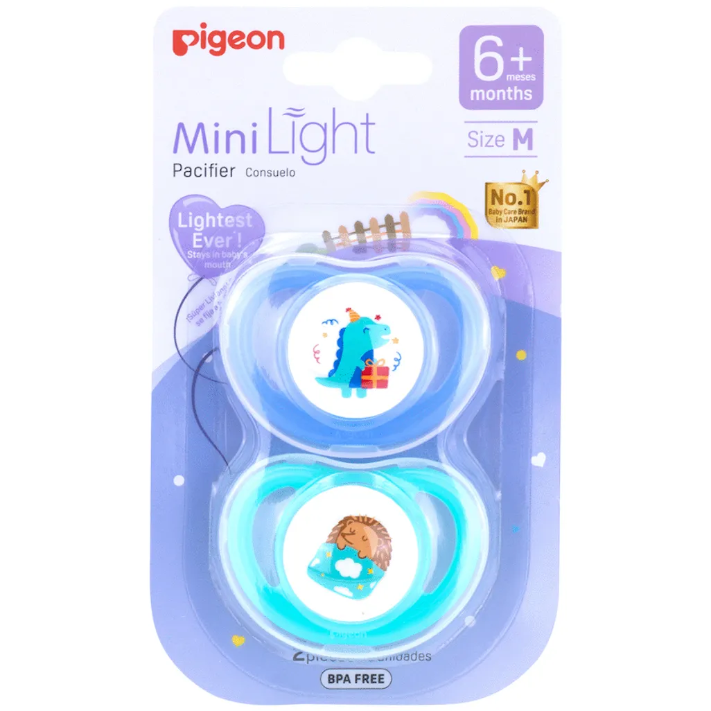 Pigeon - MINILIGHT PACIFIER (2 PC) M
