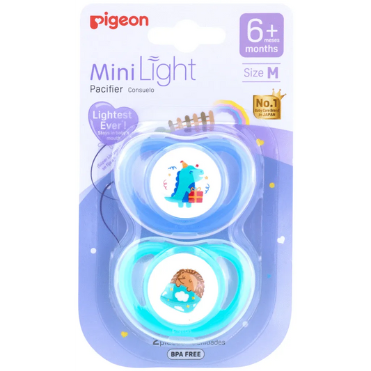 Pigeon - MINILIGHT PACIFIER (2 PC) M