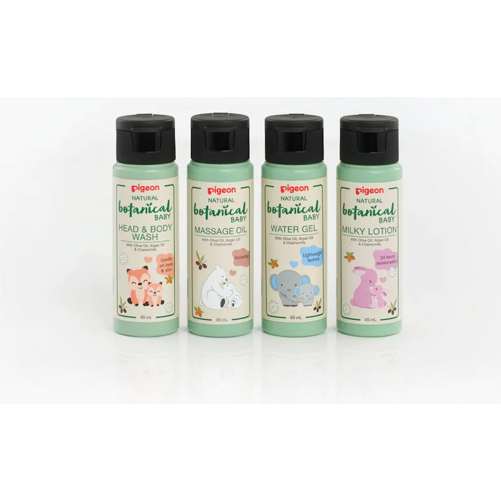 Pigeon - Baby Travel Set Natural Botanical