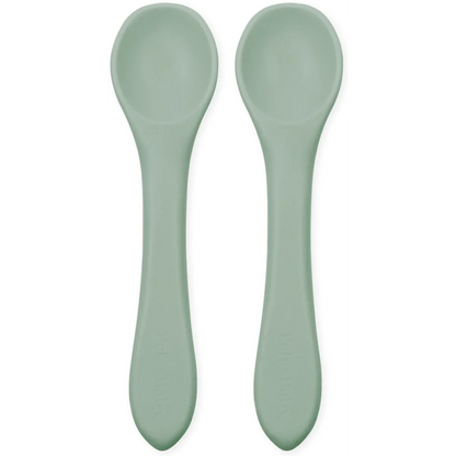 Echo Baby Silicone Feeding Spoons 2 Pack