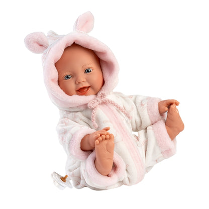 Llorens - Little Baby Girl Doll with Outfit & Pacifier - 31cm