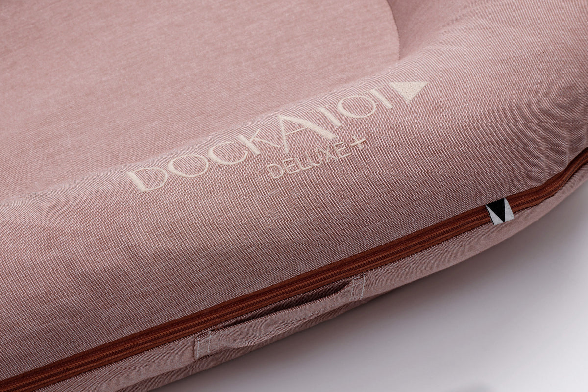 DockATot Deluxe+ Dock Ginger Chambray