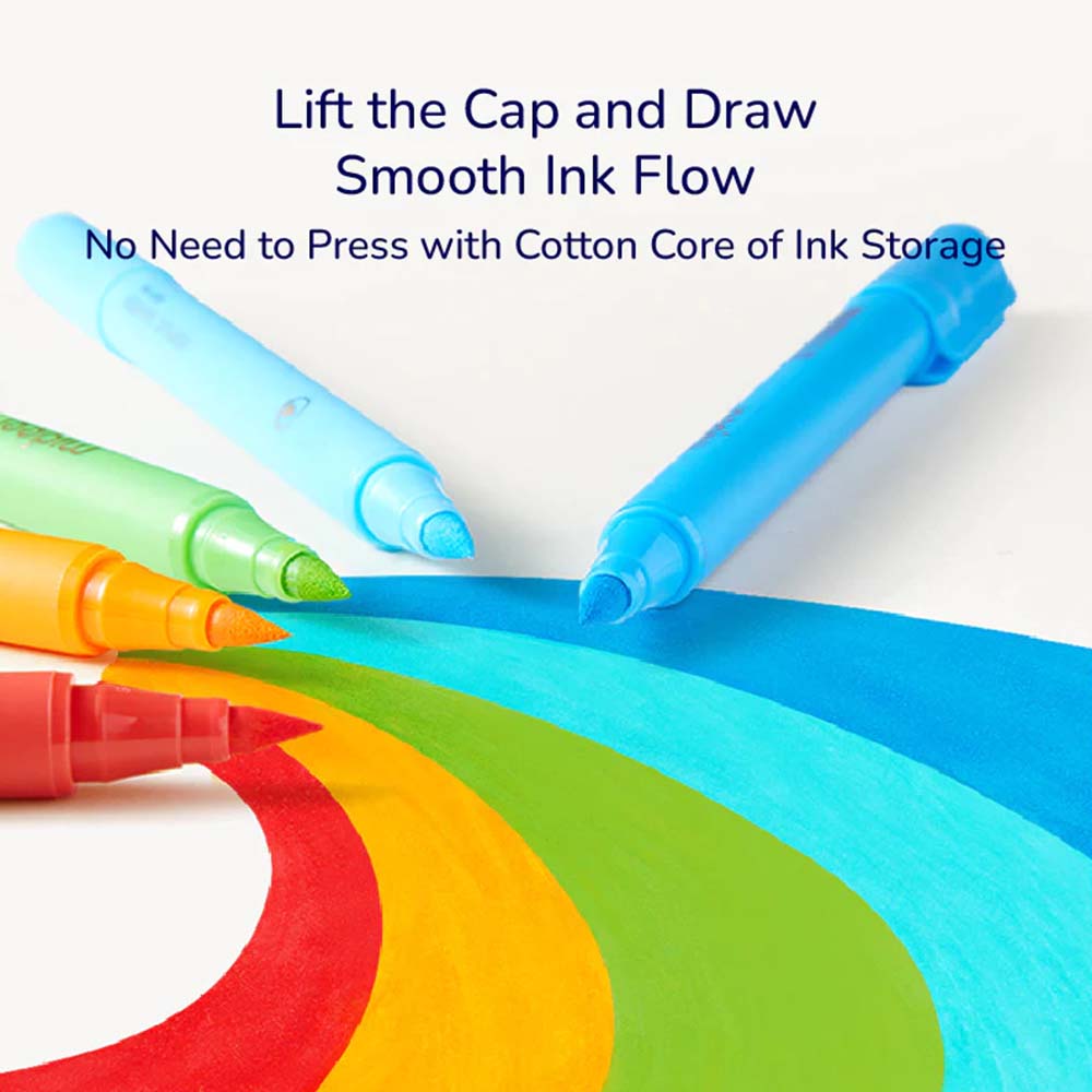 Mideer - Acrylic Markers - Ultra - Soft Nib - 60 Colours