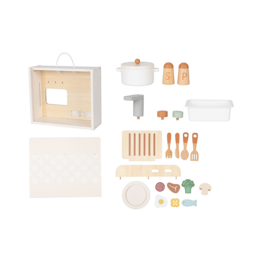 TookyToy - Pretend Play Kitchenware & Cooking Toy Playset