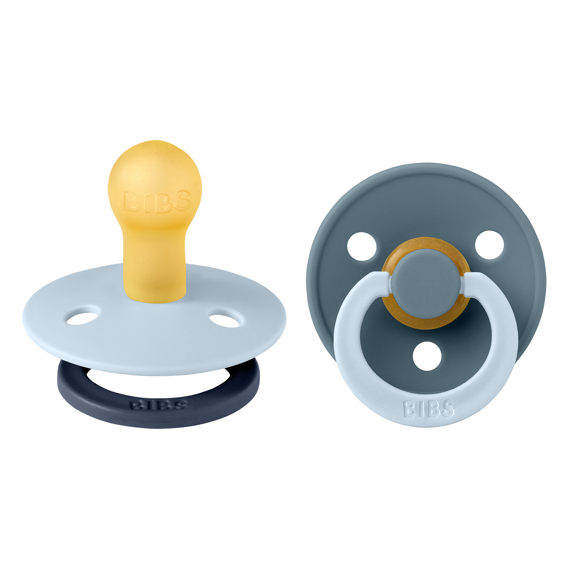 BIBS Fusion Latex Pacifier – 2-Pack Natural Rubber Pacifiers - Motherhood