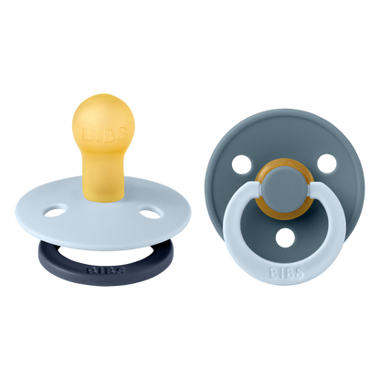 BIBS Fusion Latex Pacifier – 2-Pack Natural Rubber Pacifiers - Motherhood