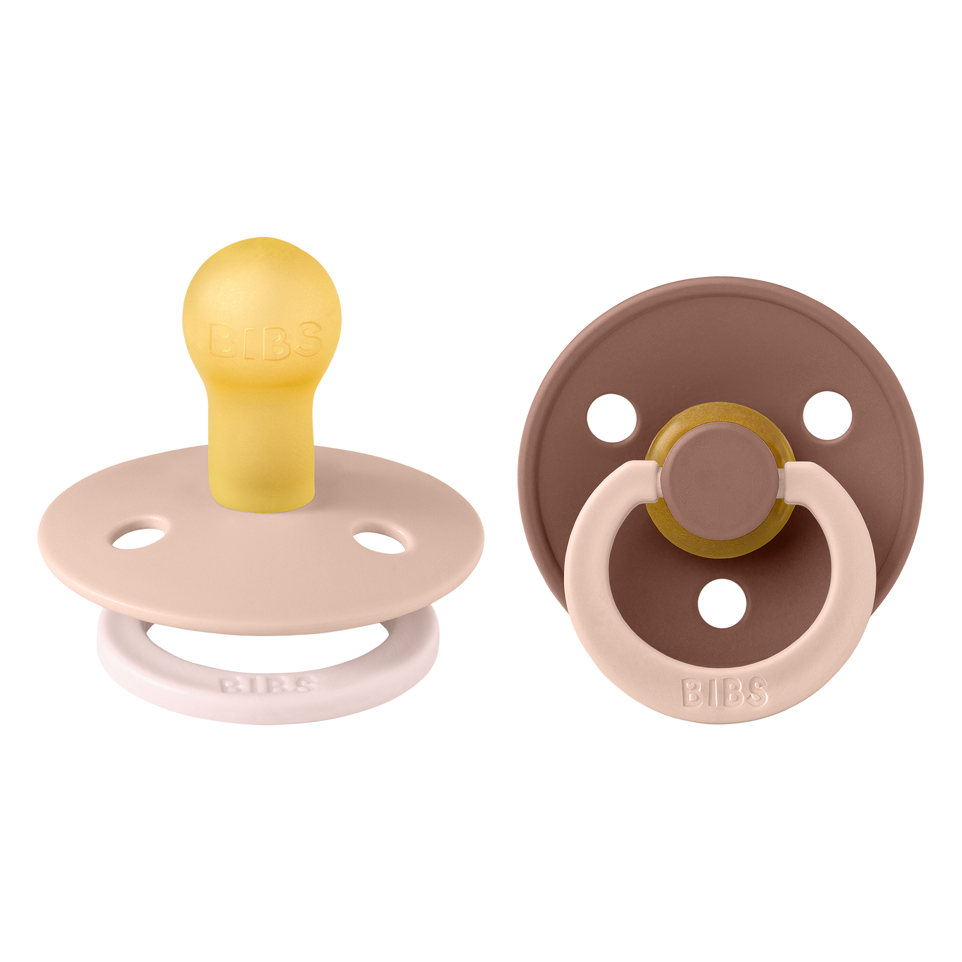 BIBS Fusion Latex Pacifier – 2-Pack Natural Rubber Pacifiers - Motherhood