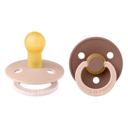 BIBS Fusion Latex Pacifier – 2-Pack Natural Rubber Pacifiers - Motherhood