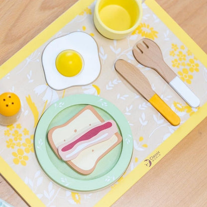 Classic World - Pretend & Play - Vintage Breakfast Tray