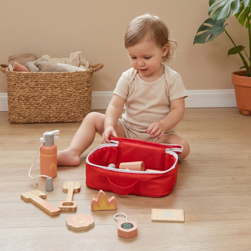 TookyToy - Pretend Play Little Firefighter Play Set