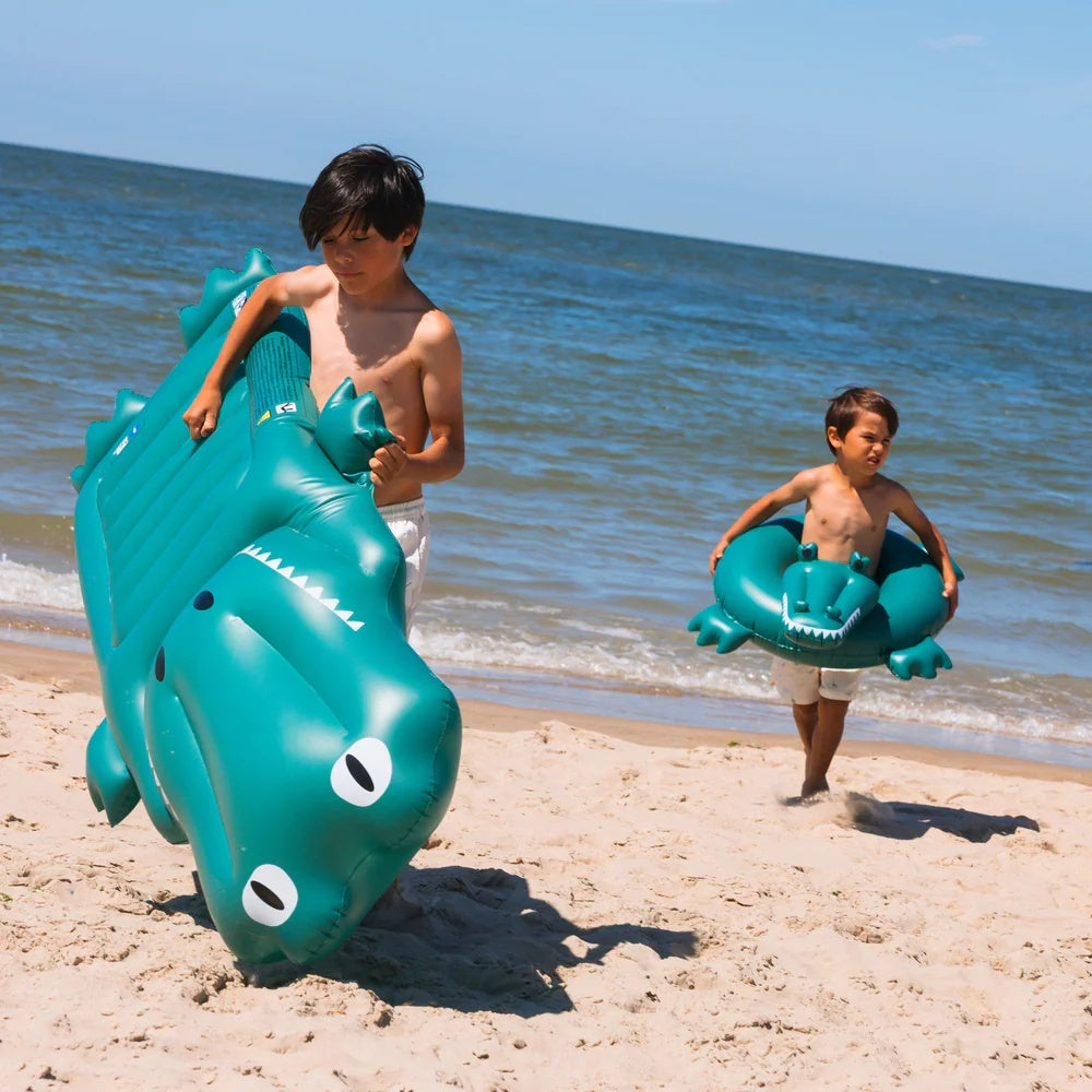 Swim Essentials - Pool Float/Lilo - Crocodile 177cm