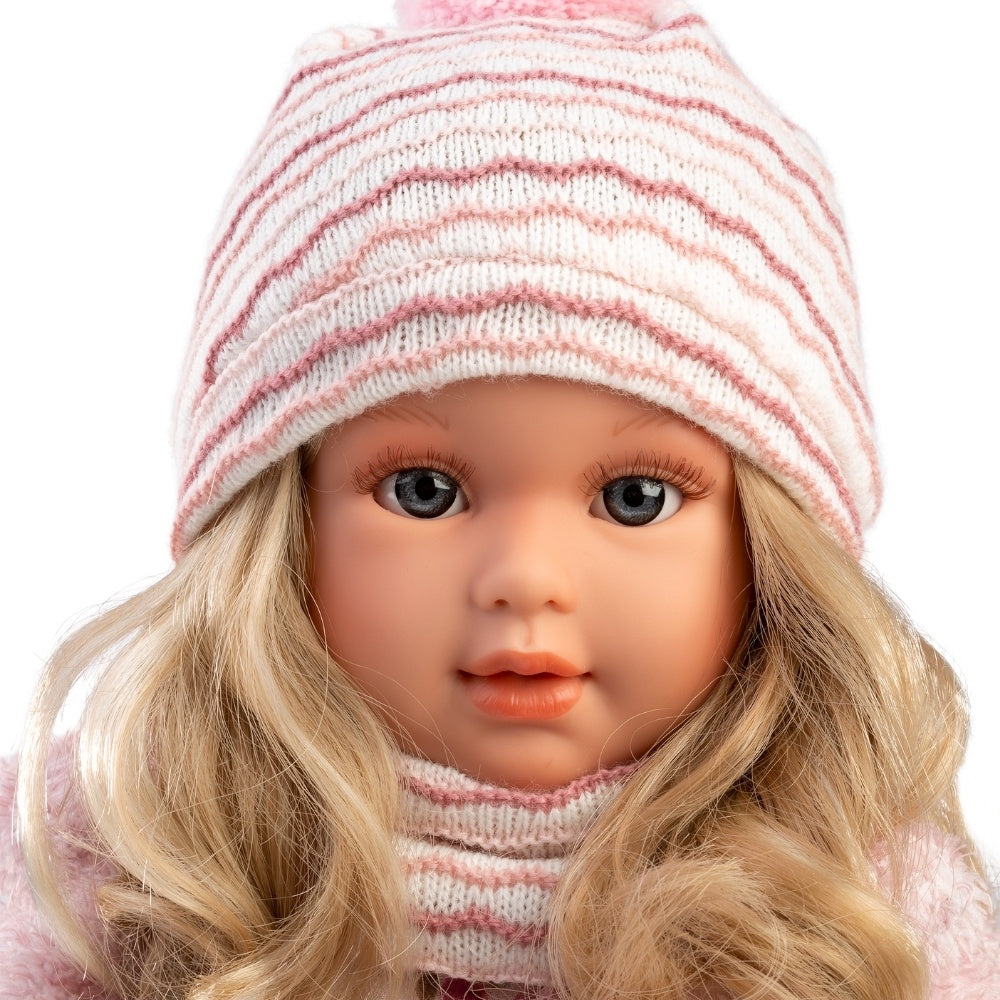 Llorens - Baby Girl Doll with Pink Outfit & Accessories: Lucia - 40cm