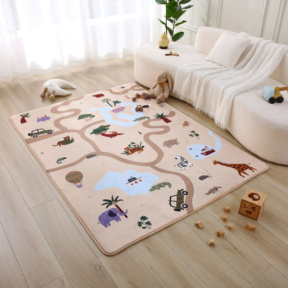 Hakuna Matte - CloudSoft Play Mat Carpet - Safari - 200 x 150 x 1.5 cm