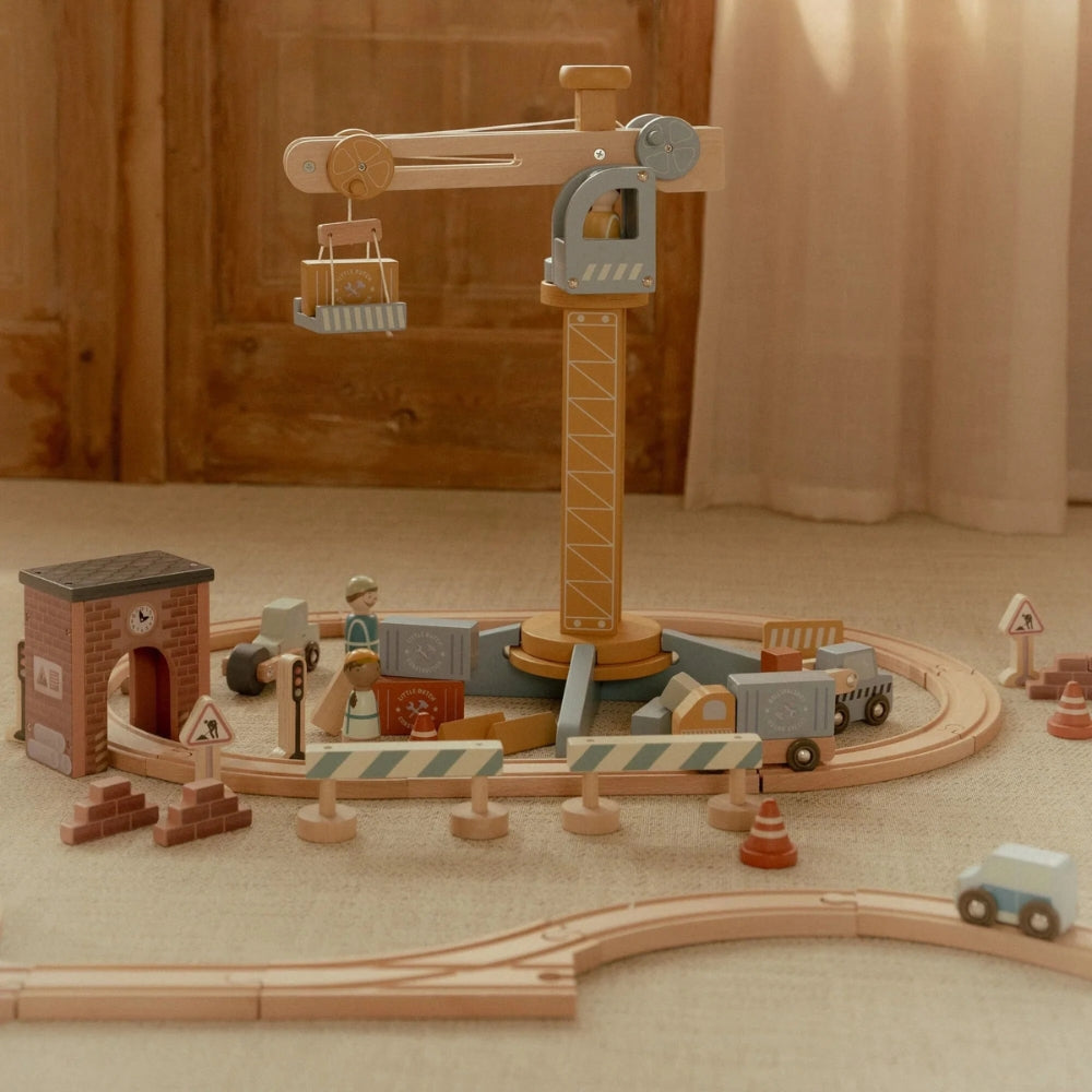Little Dutch Wooden Crane Set FSC